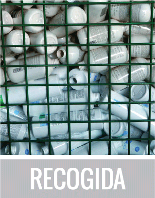 Recogida material